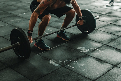 Power Lifting in Gym
